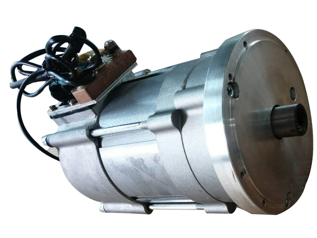 YBQA-2.5-48I01交流異步電動汽車電機(jī)外形圖