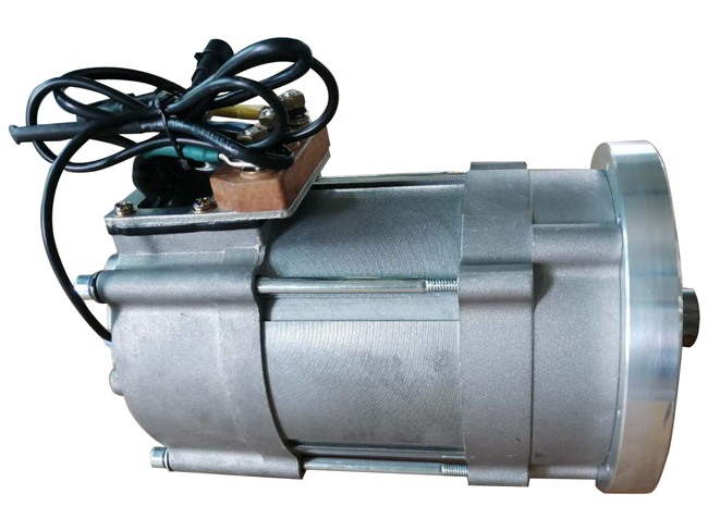 YBQA-2.5-48I01交流異步電動汽車電機(jī)外形圖